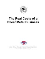 The Real Costs of a Sheet Metal Business